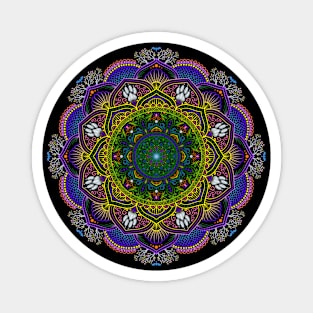 Forest Beauty Mandala Magnet